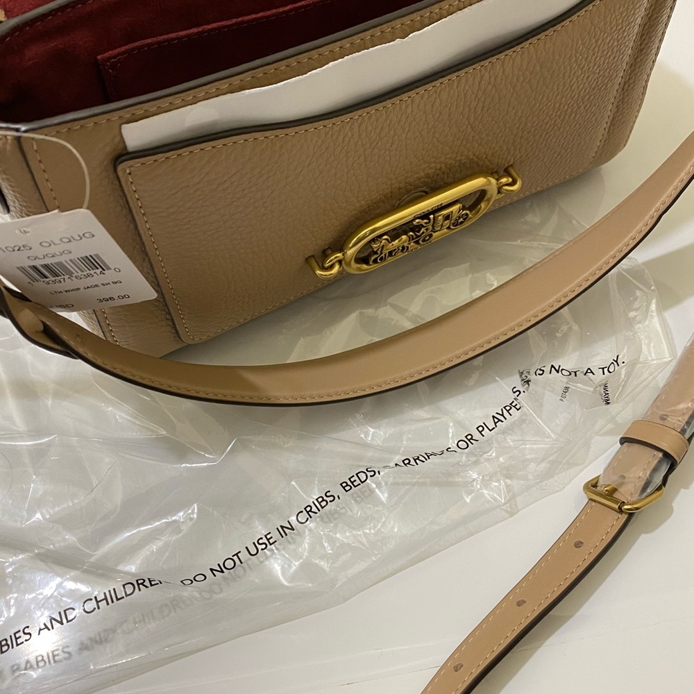 COACH JADE SHOULDER BAG WITH WHIPSTITCH.?TRENDY COLOR - Picture 8 of 12